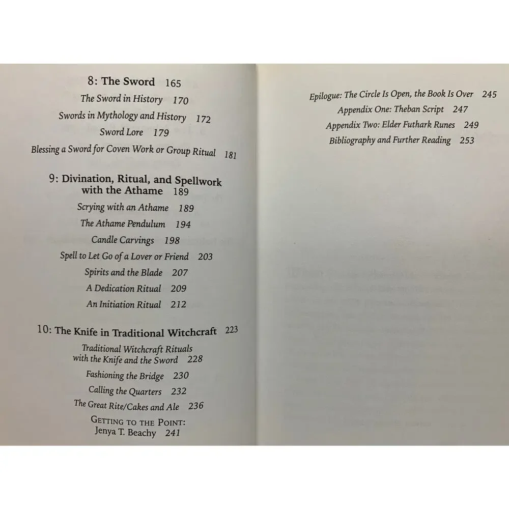 The Witch's Athame The Craft, Lore, & Magick of Ritual Blades - Jason Mankey